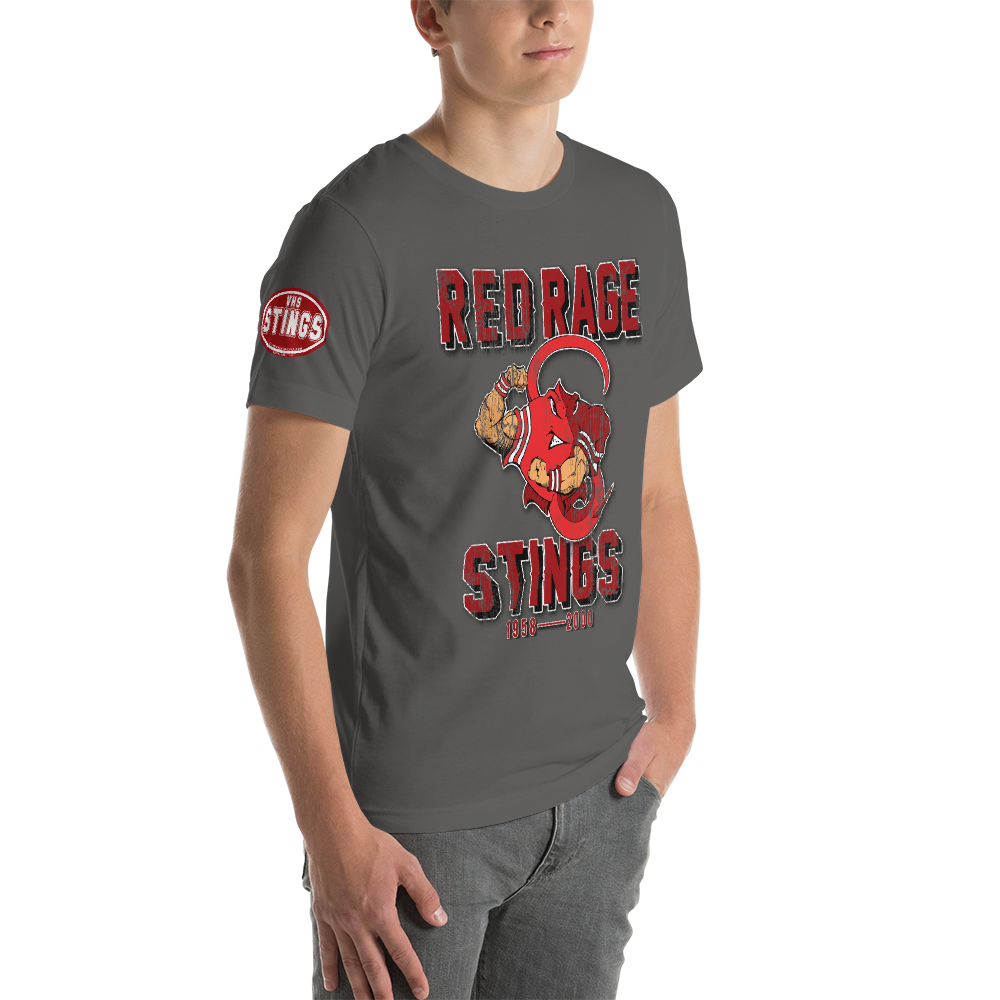 RED RAGE 1958-2000 Distressed Tee