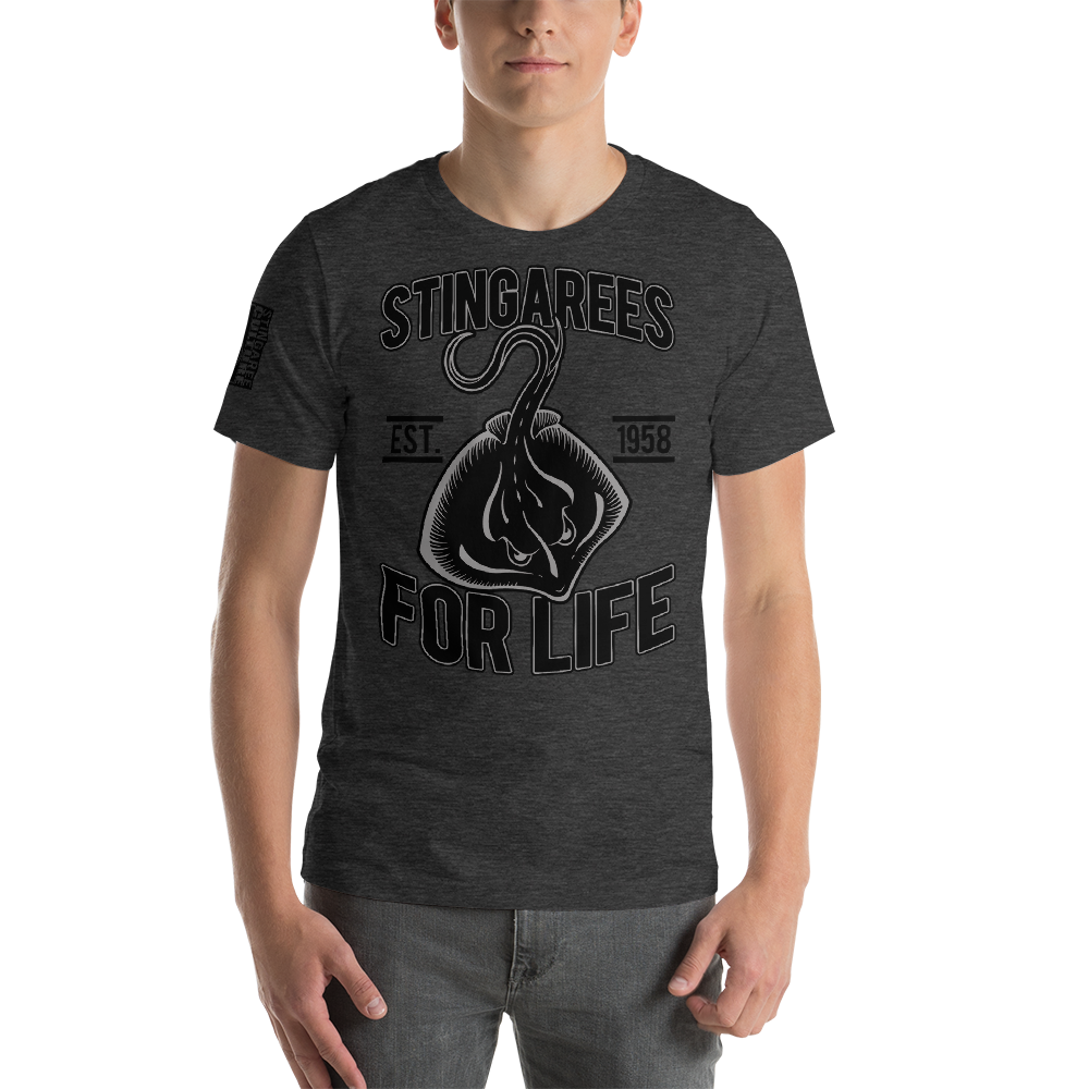 STINGAREES FOR LIFE BLACK OUT TEE