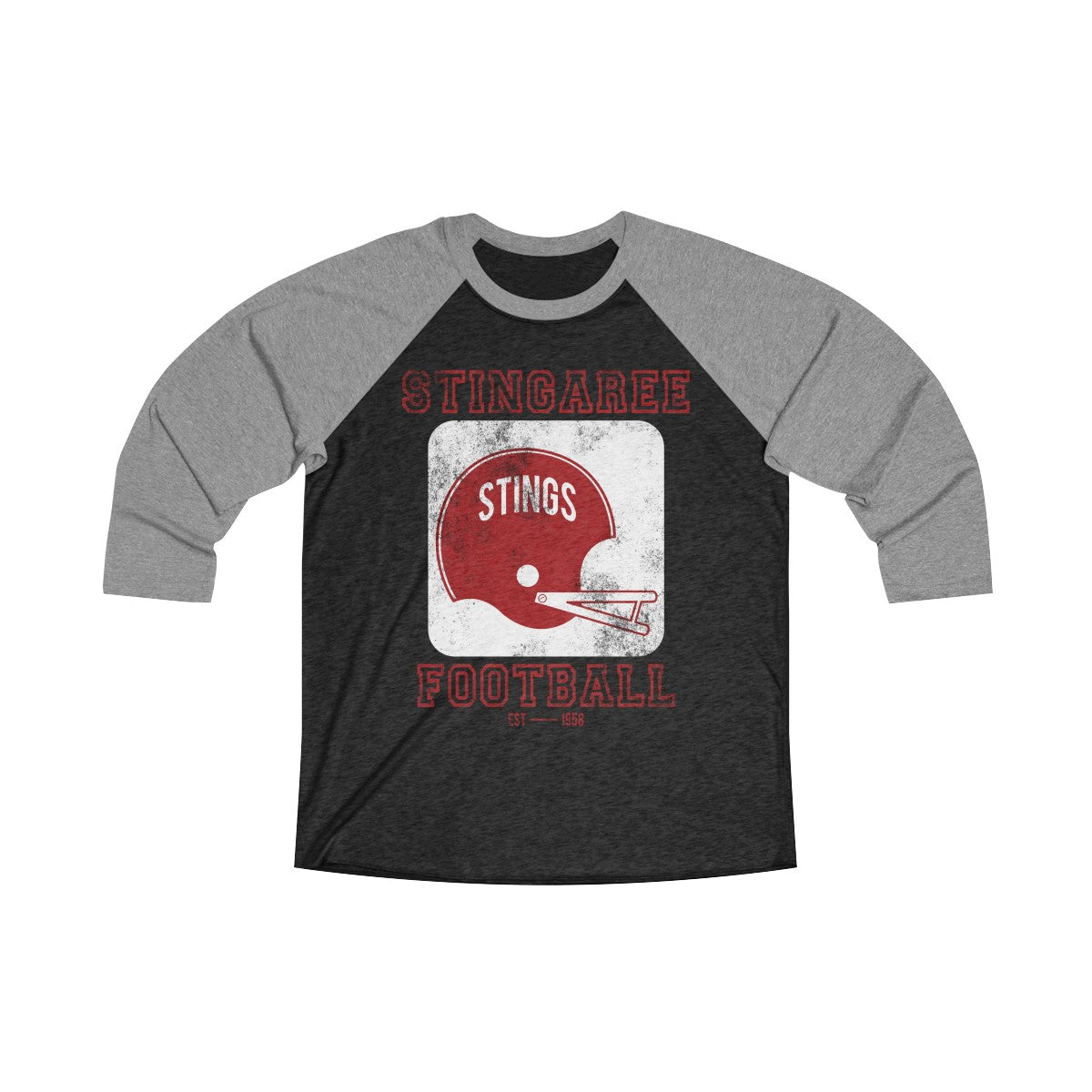 Vintage Stingaree Football 3/4 Raglan Tee