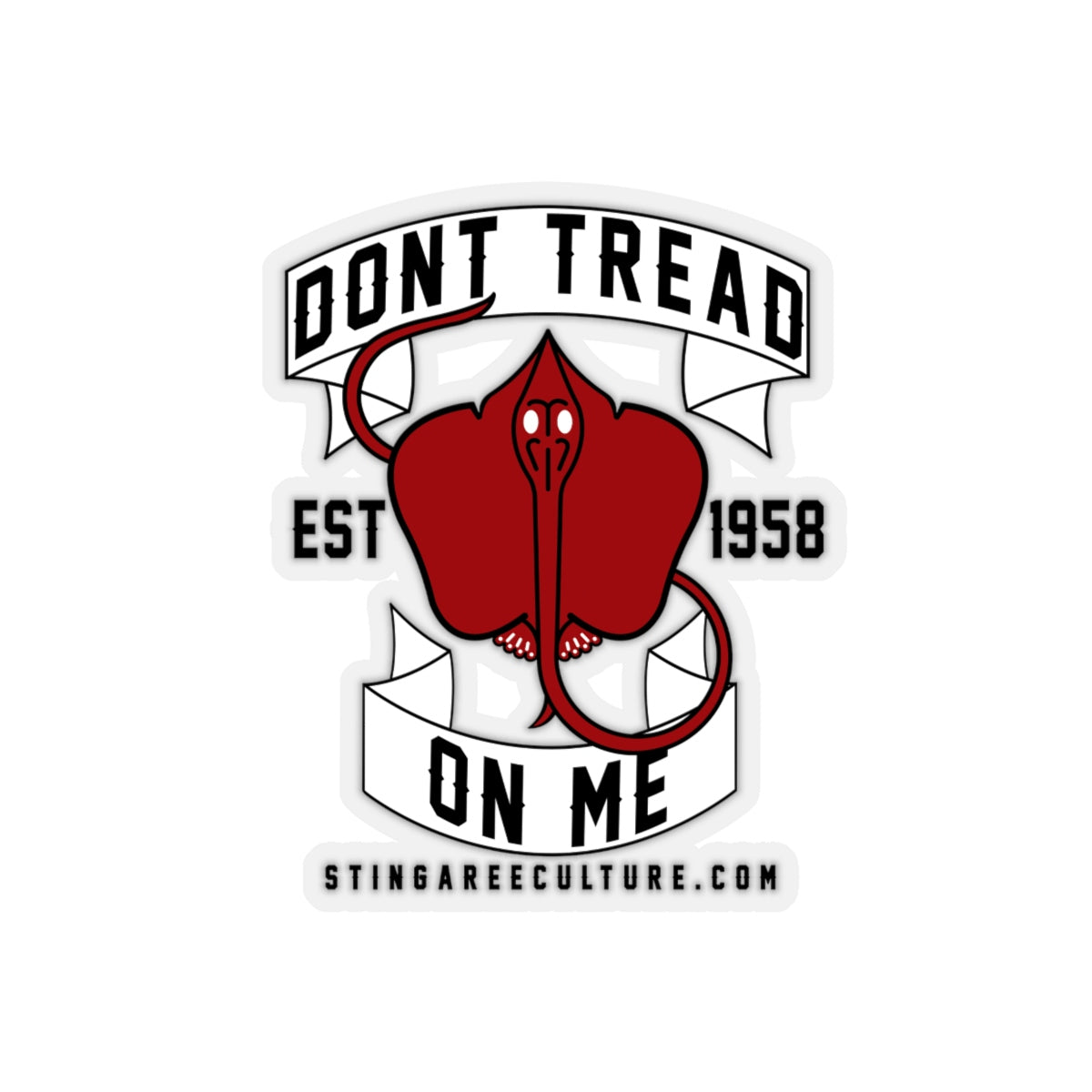 DON'T TREAD ON ME STICKER