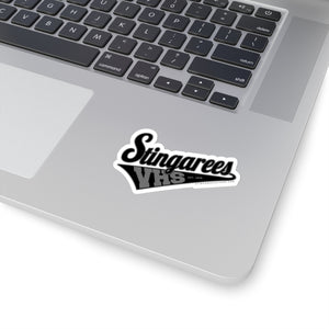 Stingarees Sports Banner (BLACK) Sticker