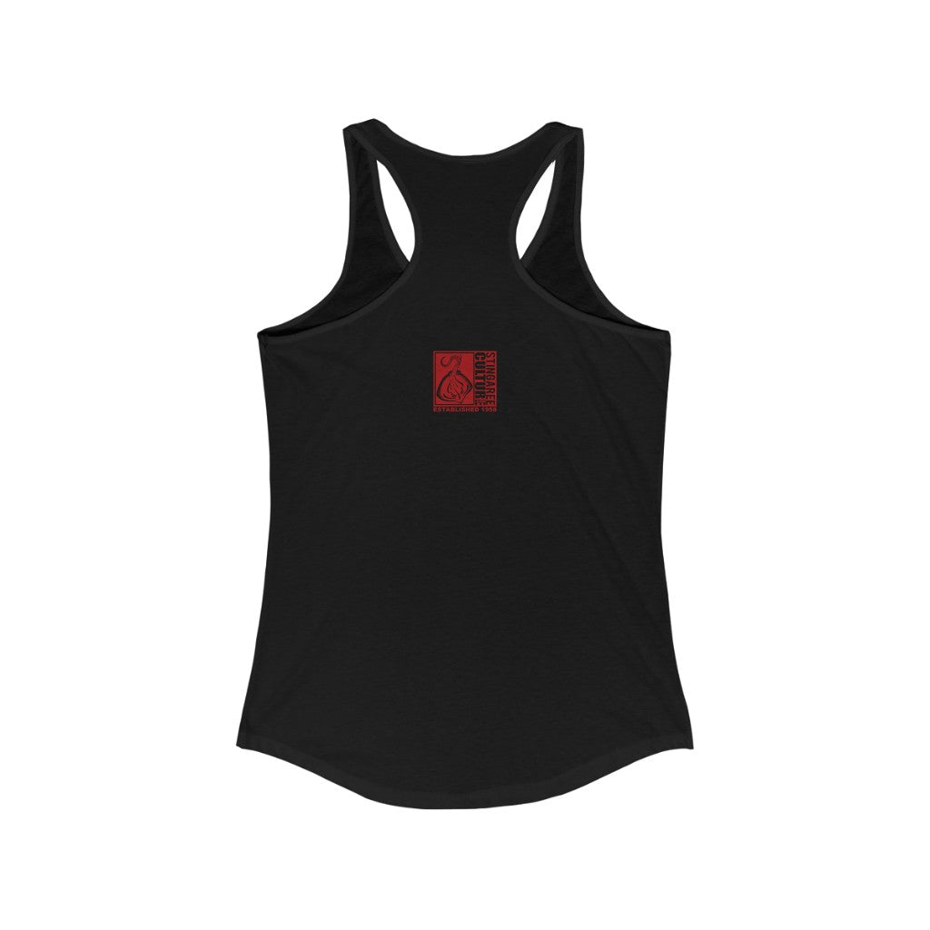 70's Classic Stingaree (Red Logo) Racerback Tank