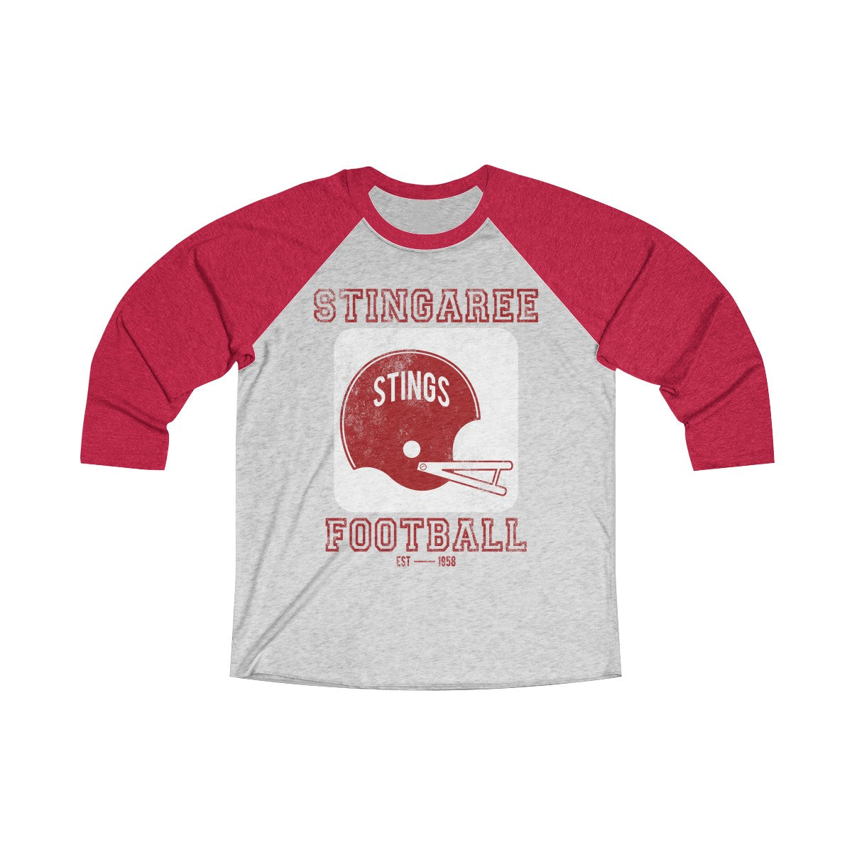 Vintage Stingaree Football 3/4 Raglan Tee