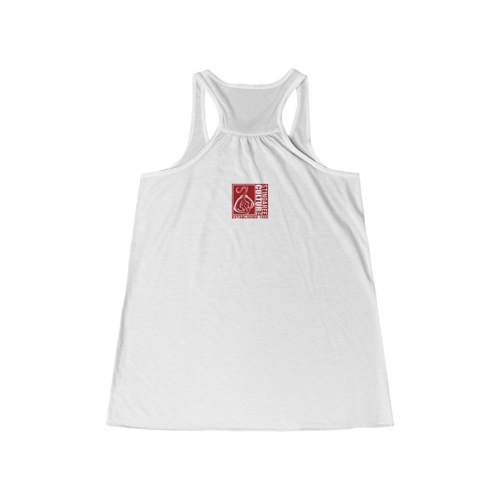 70's Classic Stingaree (Red Logo) Flowy Racerback Tank