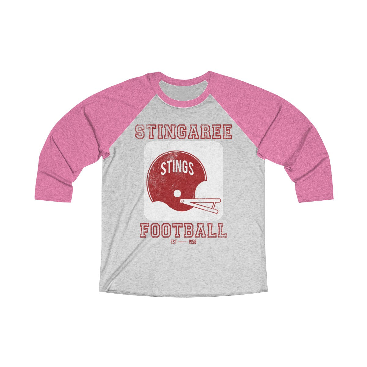 Vintage Stingaree Football 3/4 Raglan Tee