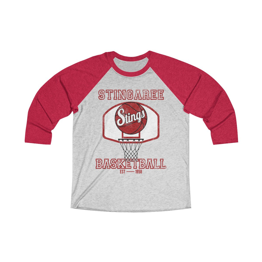 Vintage Stingaree Basketball 3/4 Raglan Tee