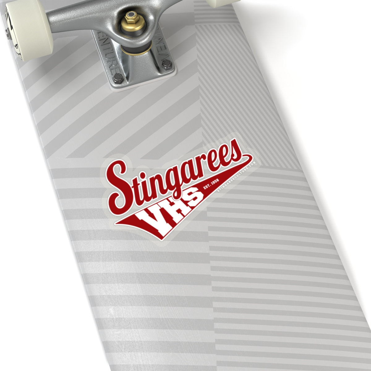 Stingarees Sports Banner (RED) Sticker