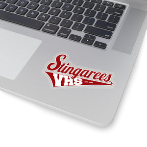 Stingarees Sports Banner (RED) Sticker