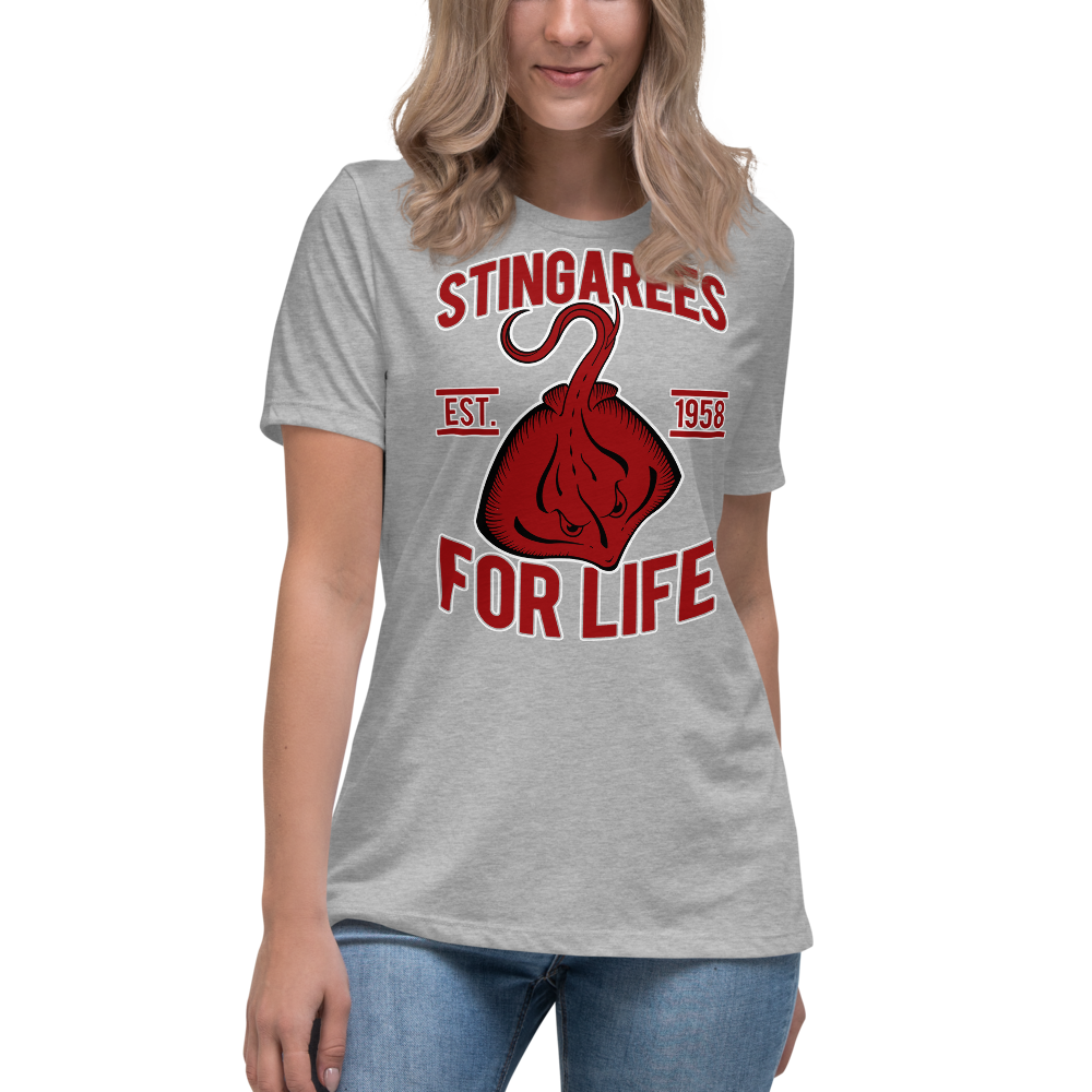 STINGAREES FOR LIFE Women's Relaxed Tee