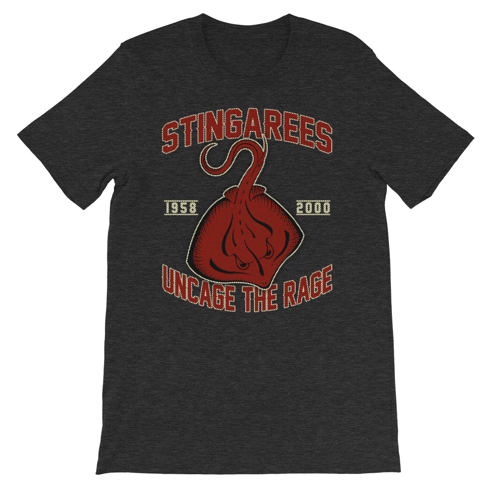 STINGAREE UNCAGE THE RAGE (JERSEY STYLE) TEE