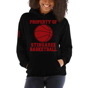 PROPERTY OF STINGAREE BASKETBALL Unisex Hoodie