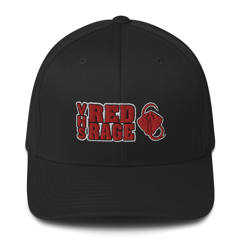 VHS RED RAGE Baseball Structured Twill Cap