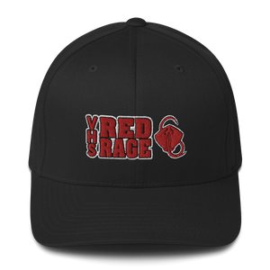 VHS RED RAGE Baseball Structured Twill Cap