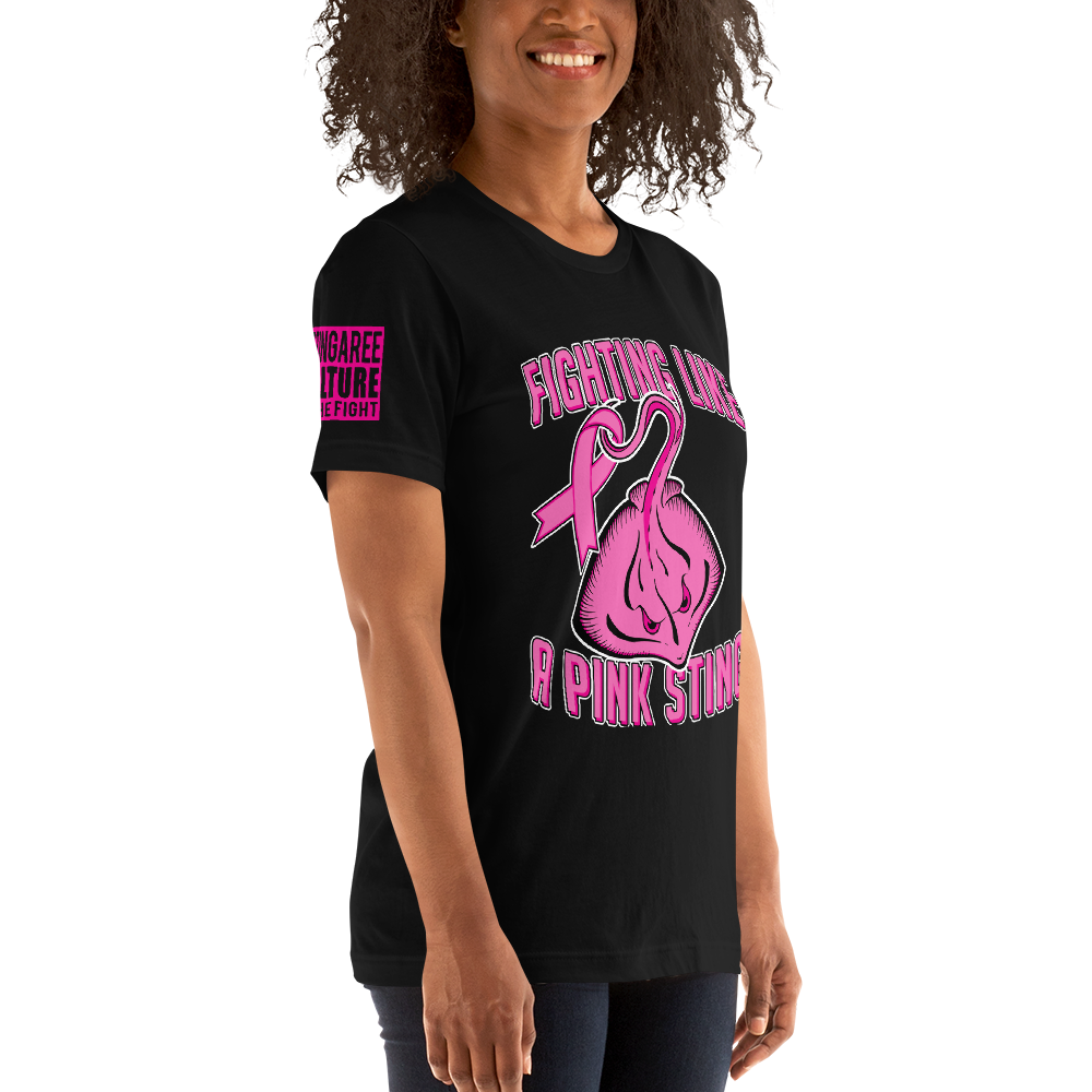 FIGHT LIKE A PINK STING! BC Awareness Tee