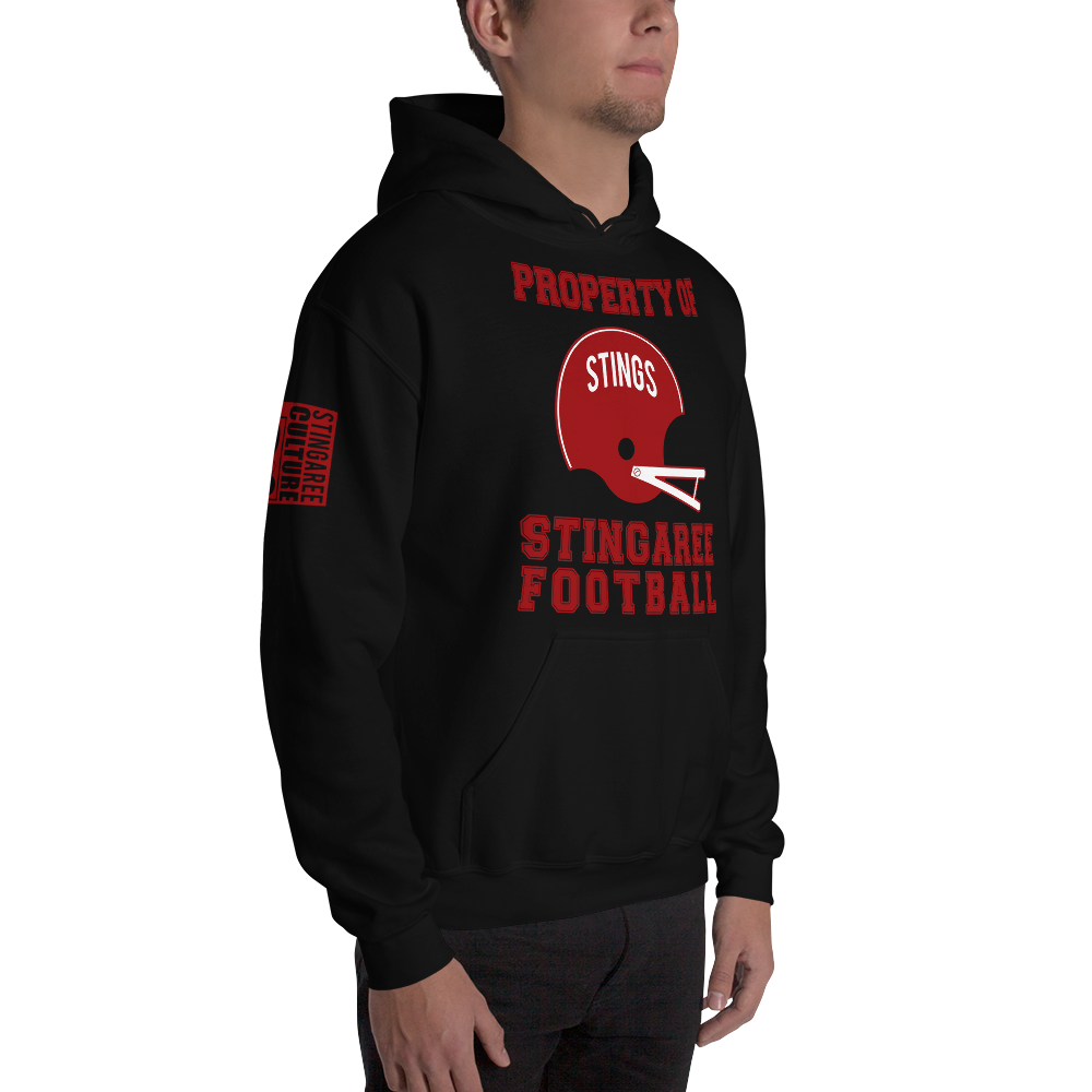 PROPERTY OF STINGAREE FOOTBALL Unisex Hoodie