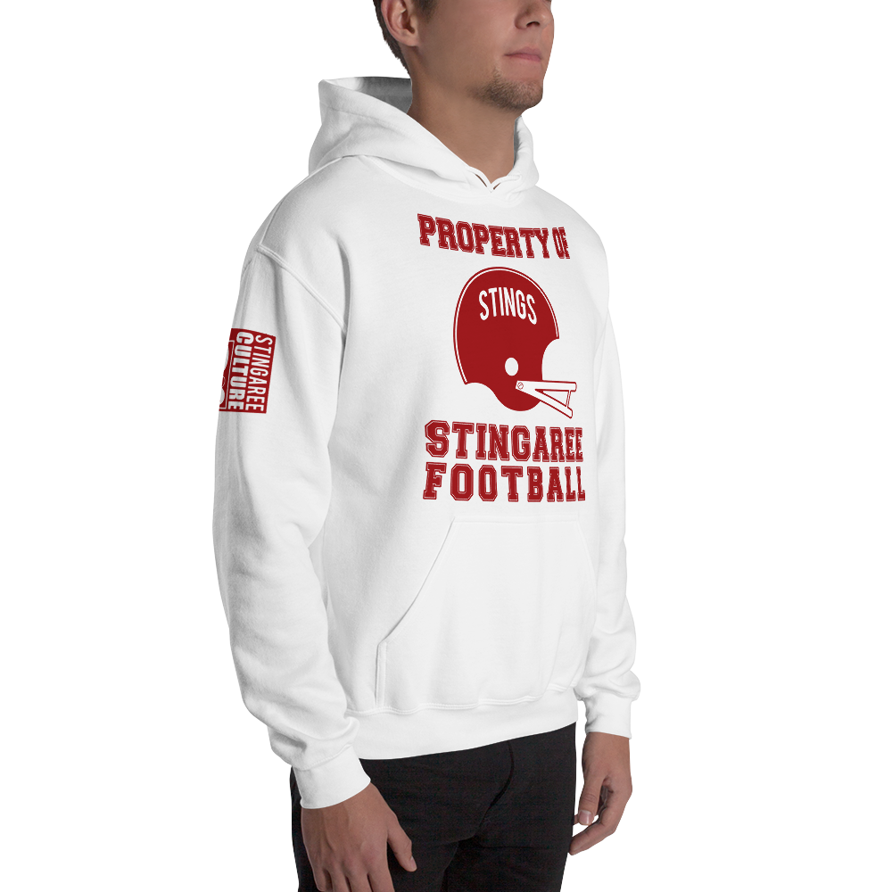 PROPERTY OF STINGAREE FOOTBALL Unisex Hoodie