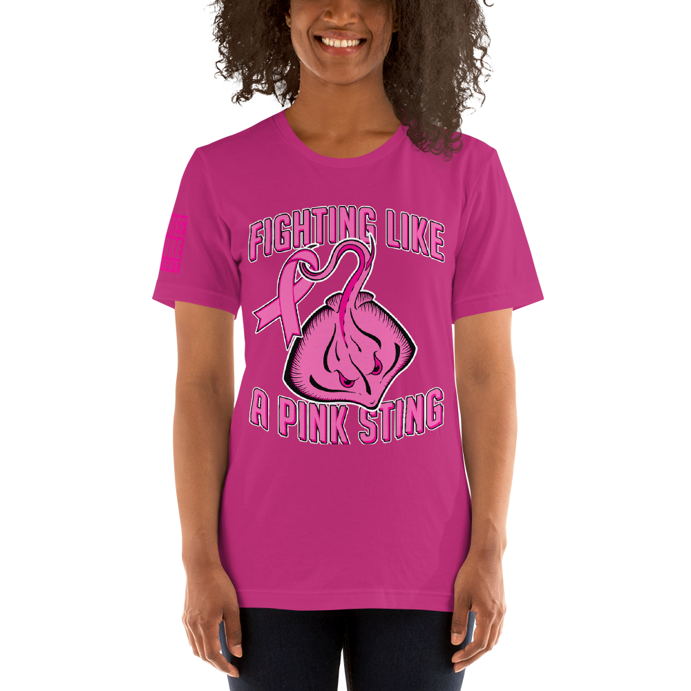 FIGHT LIKE A PINK STING! BC Awareness Tee