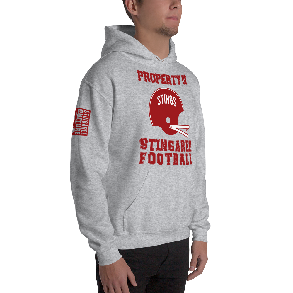 PROPERTY OF STINGAREE FOOTBALL Unisex Hoodie