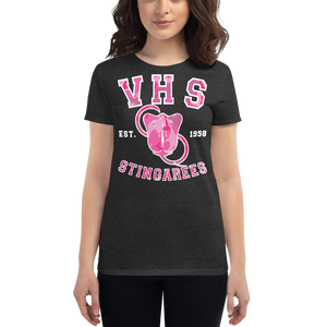 Classic Sting Pink Camo Women's cut t-shirt