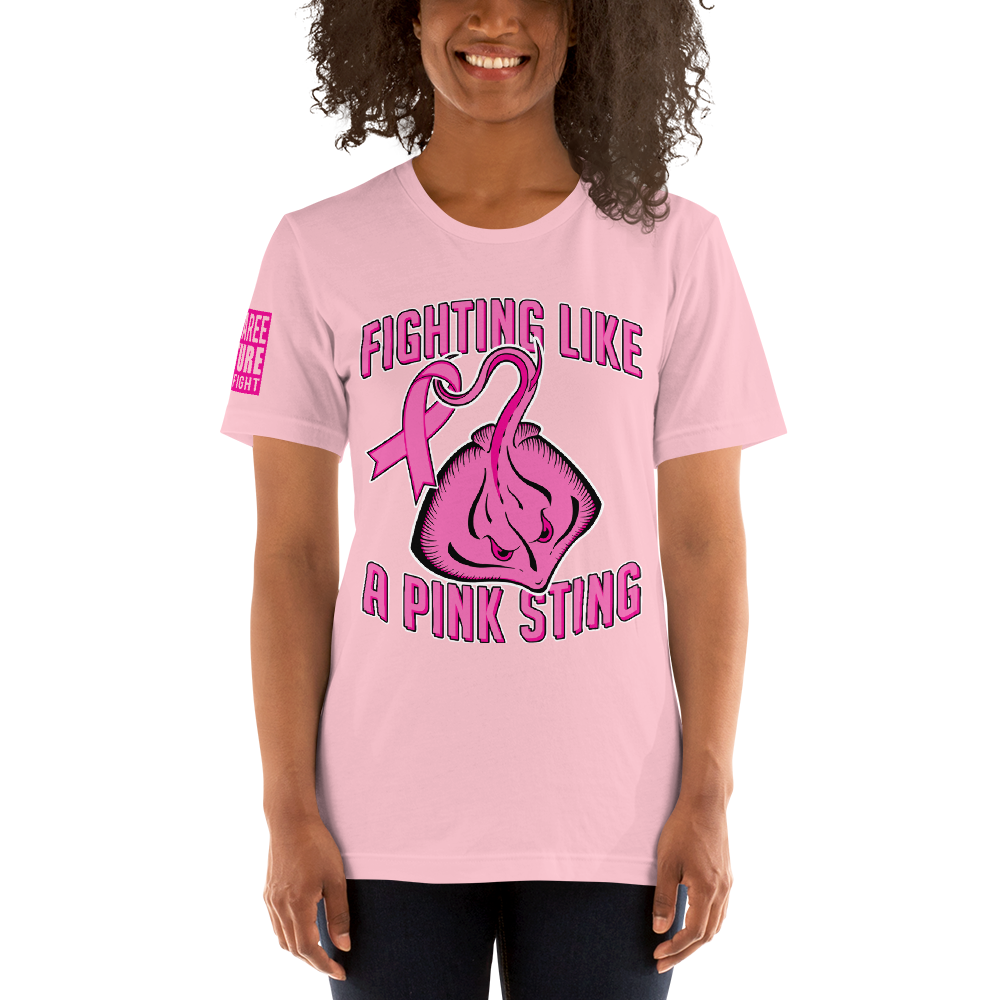 FIGHT LIKE A PINK STING! BC Awareness Tee