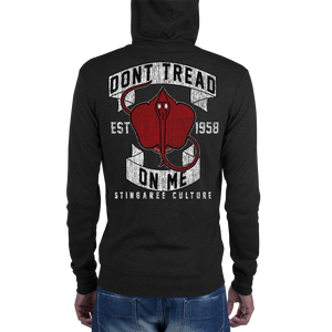 DON'T TREAD ON ME! Unisex zip hoodie