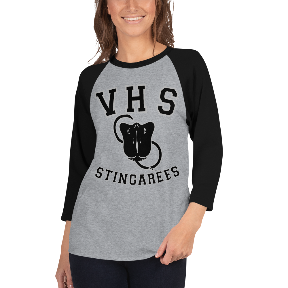 Classic VHS Stingarees Subdued Baseball tee