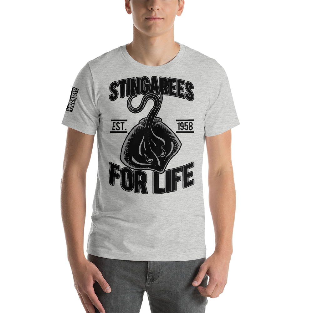 STINGAREES FOR LIFE BLACK OUT TEE