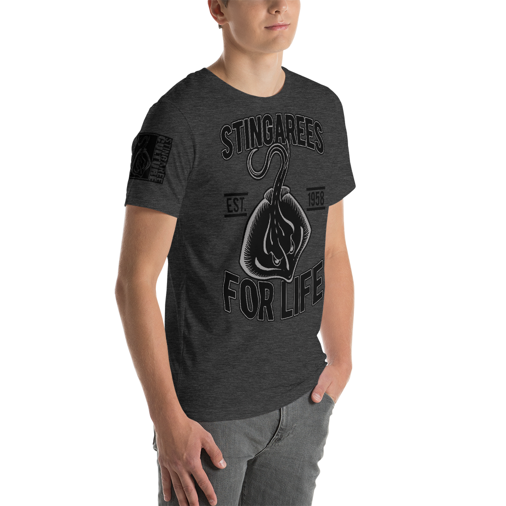 STINGAREES FOR LIFE BLACK OUT TEE