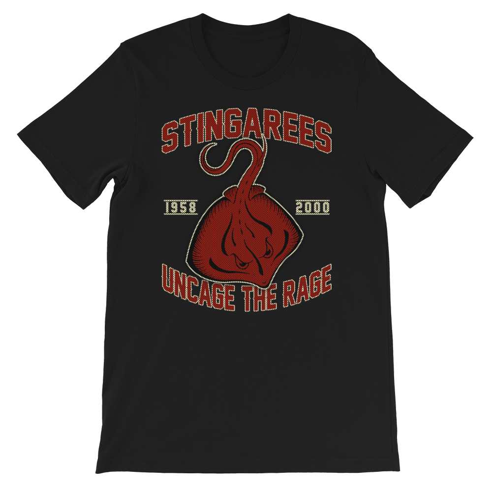 STINGAREE UNCAGE THE RAGE (JERSEY STYLE) TEE