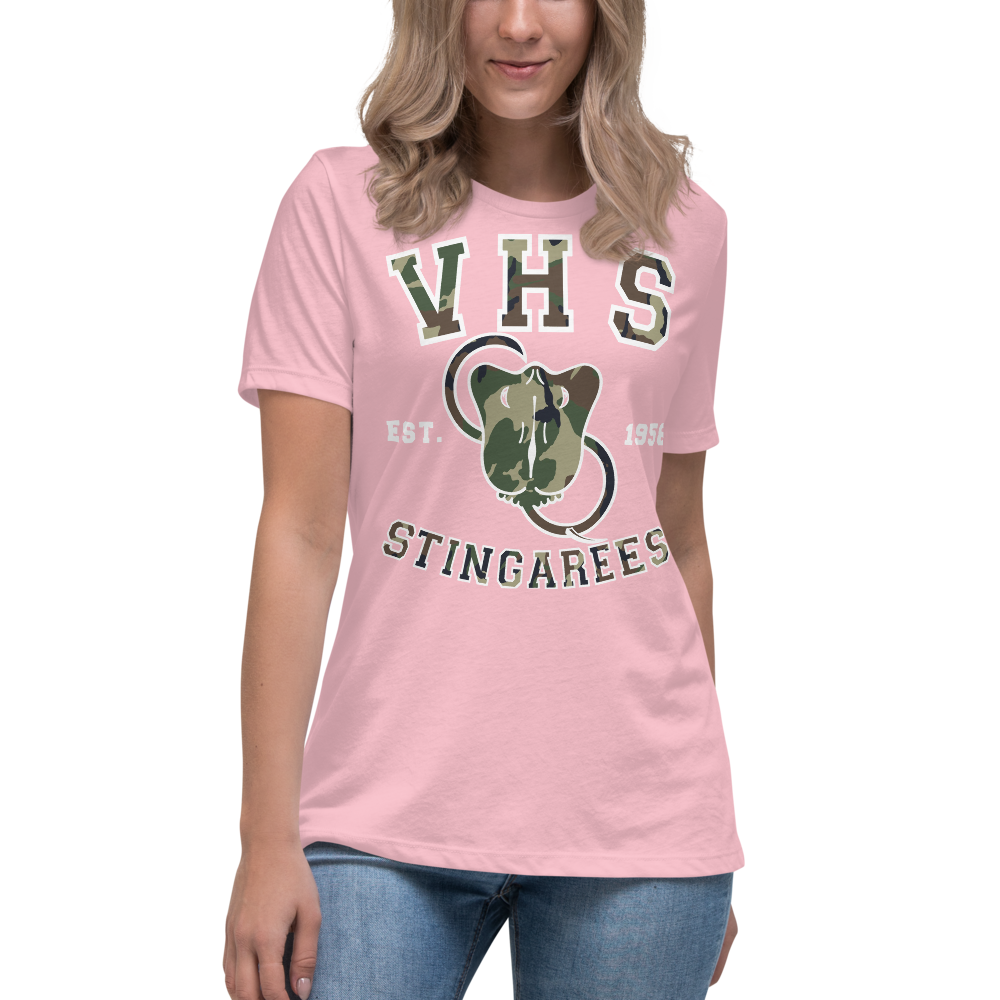 STING WOODLAND CAMO Women's Relaxed Tee