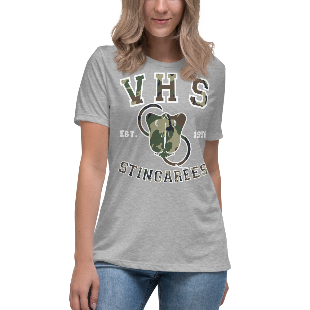 STING WOODLAND CAMO Women's Relaxed Tee