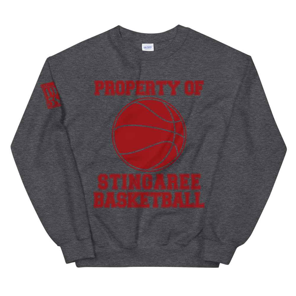 PROPERTY OF STINGAREE BASKETBALL Unisex Sweatshirt