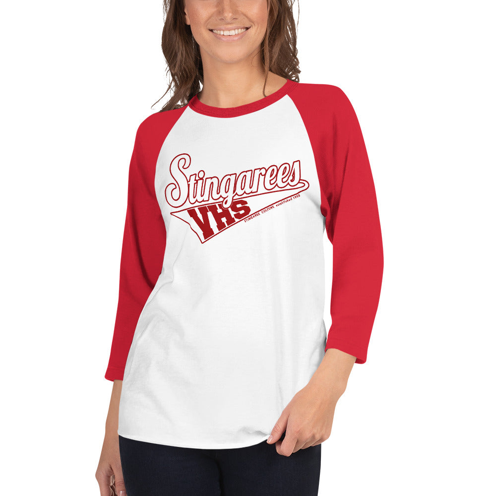 VHS STINGAREE Baseball Banner Unisex Tee