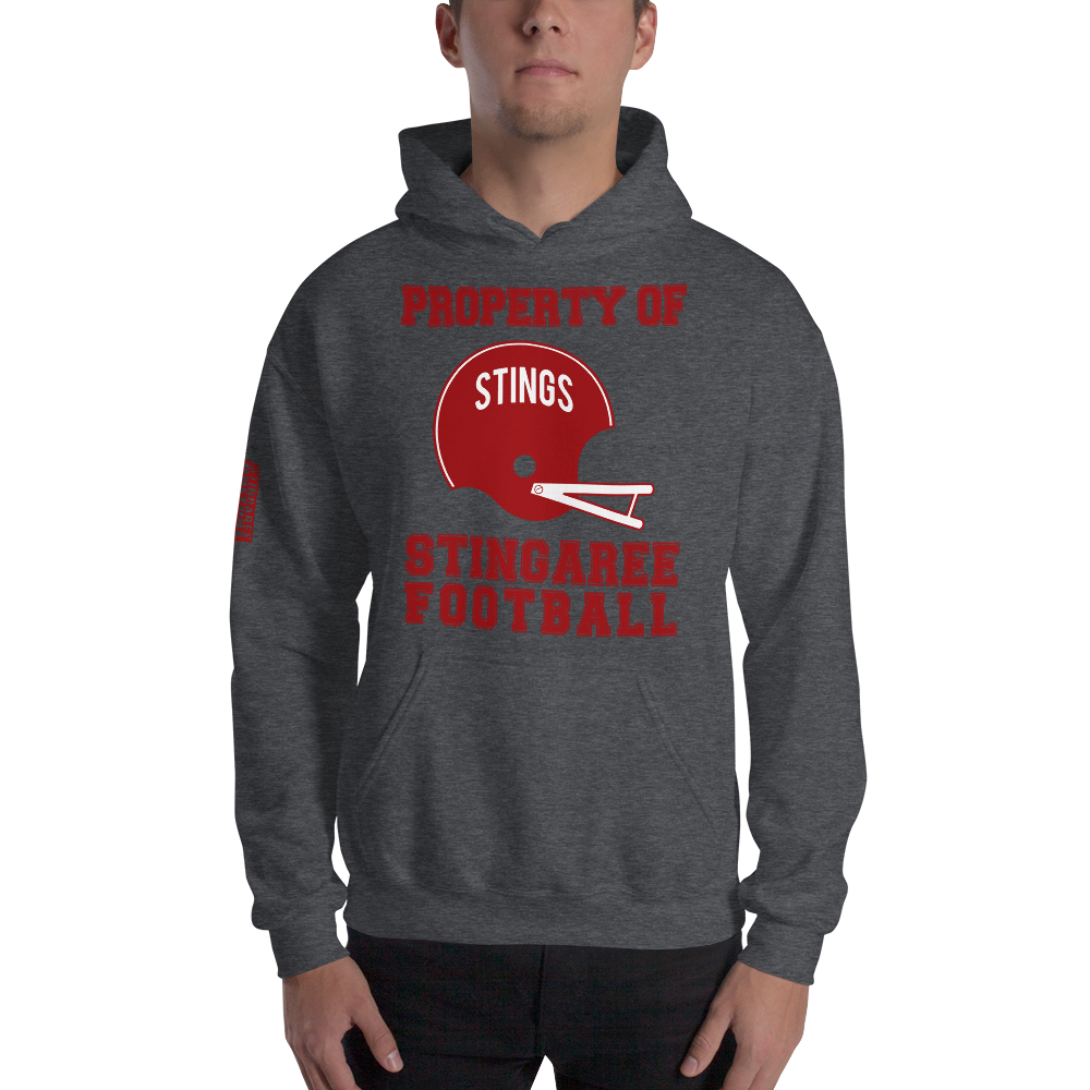 PROPERTY OF STINGAREE FOOTBALL Unisex Hoodie