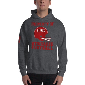 PROPERTY OF STINGAREE FOOTBALL Unisex Hoodie