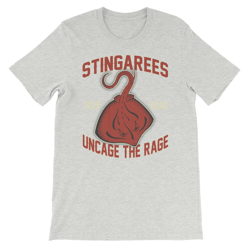 STINGAREE UNCAGE THE RAGE (JERSEY STYLE) TEE