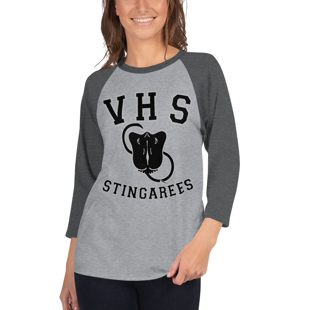 Classic VHS Stingarees Subdued Baseball tee