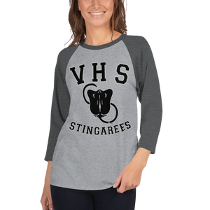 Classic VHS Stingarees Subdued Baseball tee