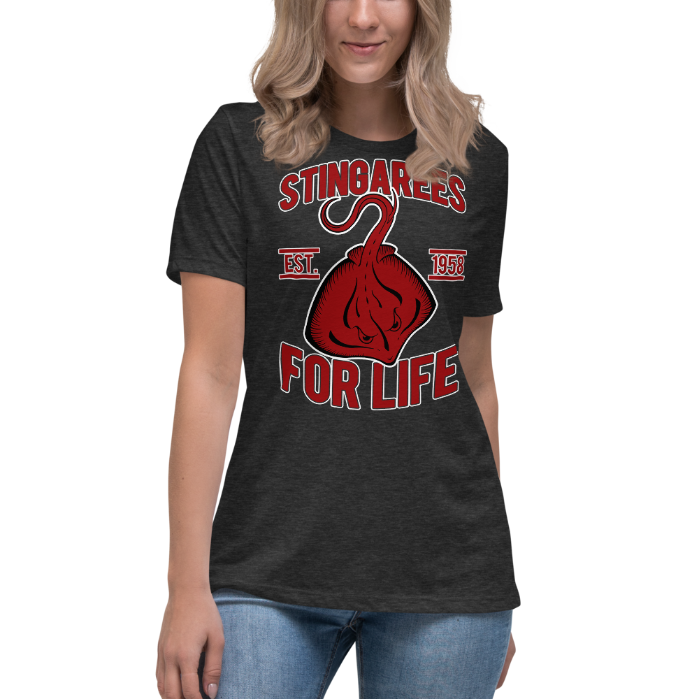 STINGAREES FOR LIFE Women's Relaxed Tee