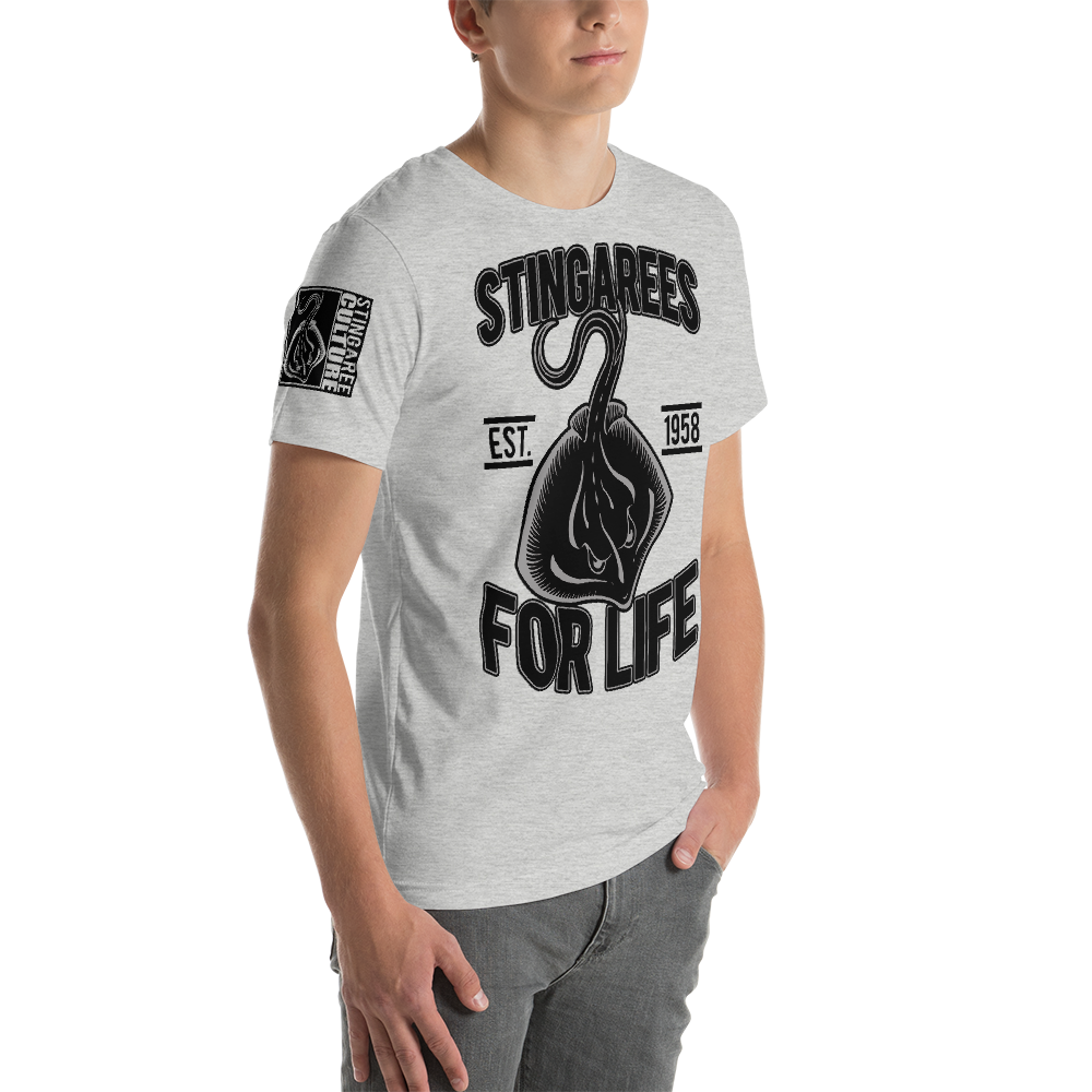 STINGAREES FOR LIFE BLACK OUT TEE