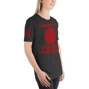 PROPERTY OF STINGAREE BASKETBALL Unisex tee