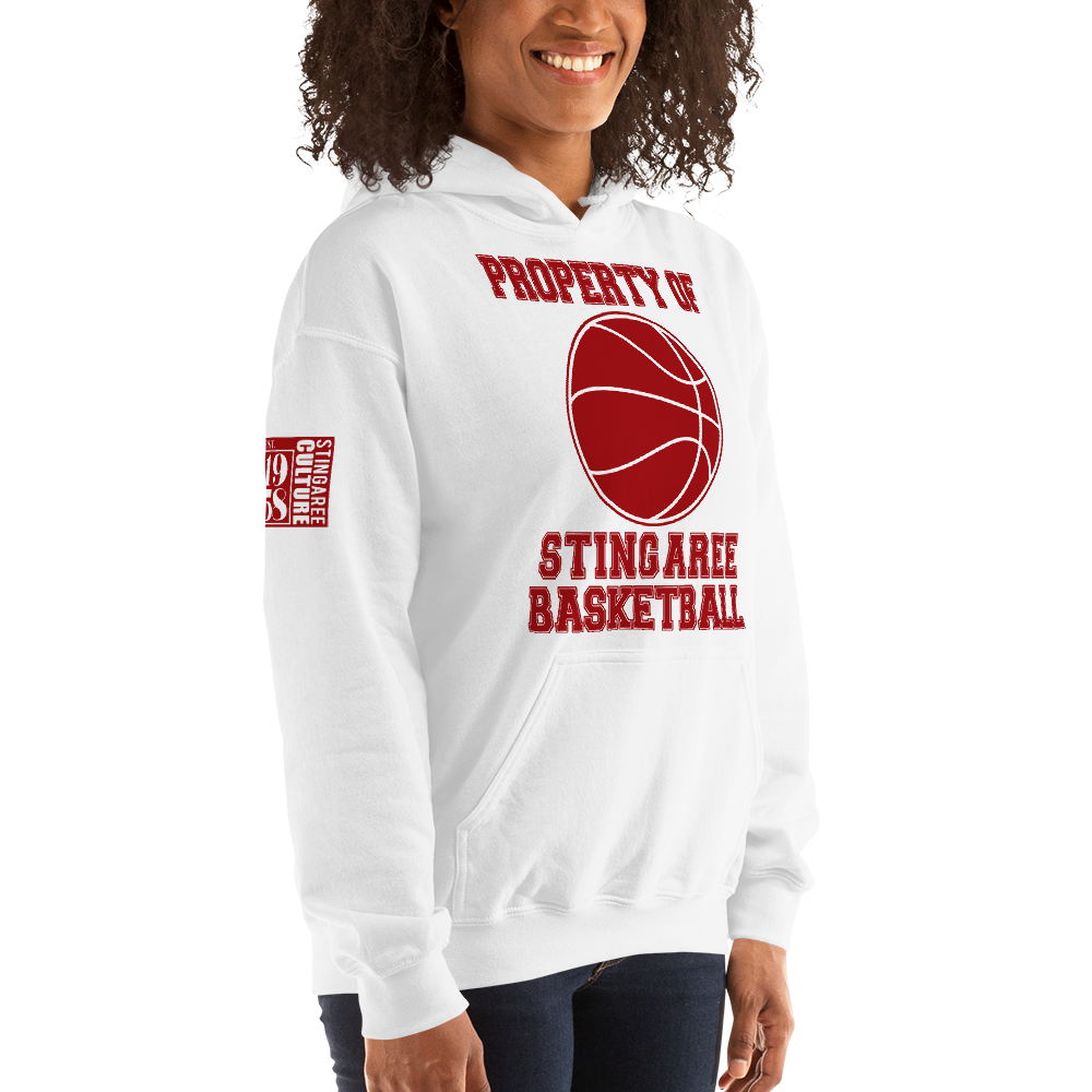 PROPERTY OF STINGAREE BASKETBALL Unisex Hoodie