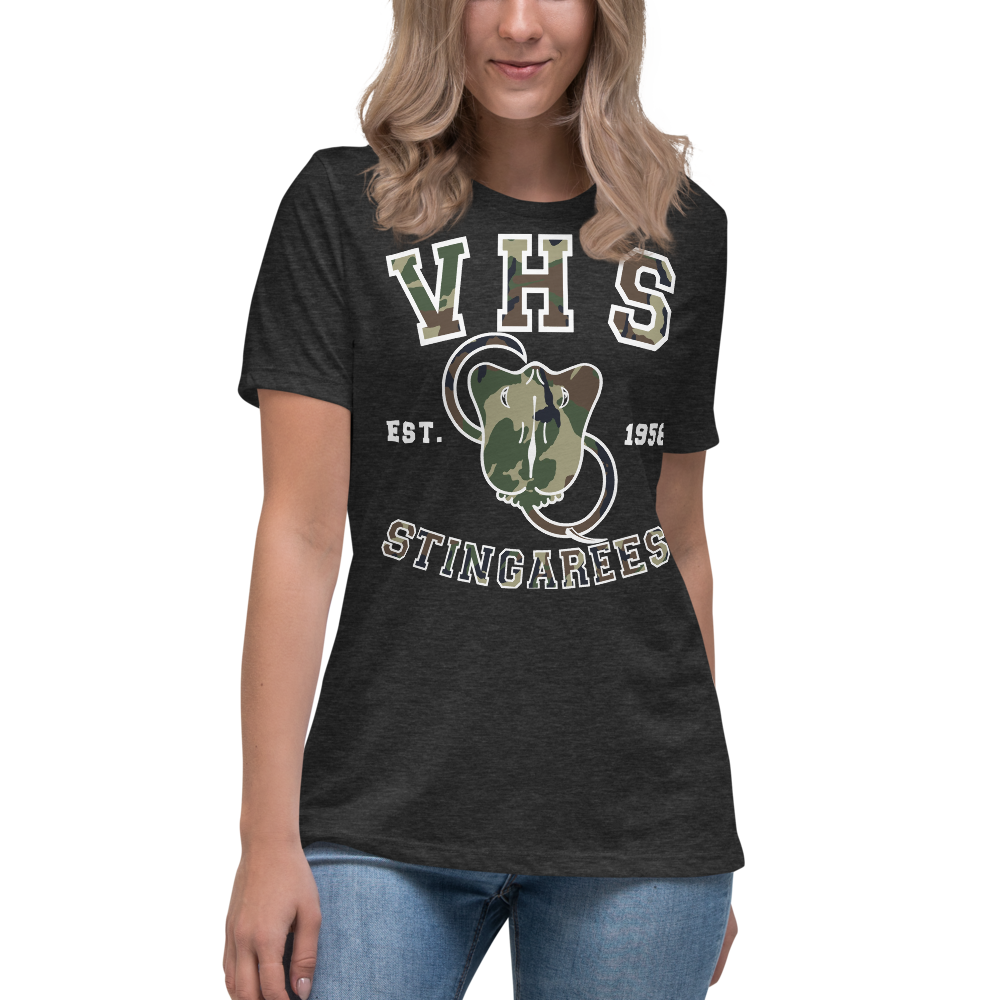 STING WOODLAND CAMO Women's Relaxed Tee