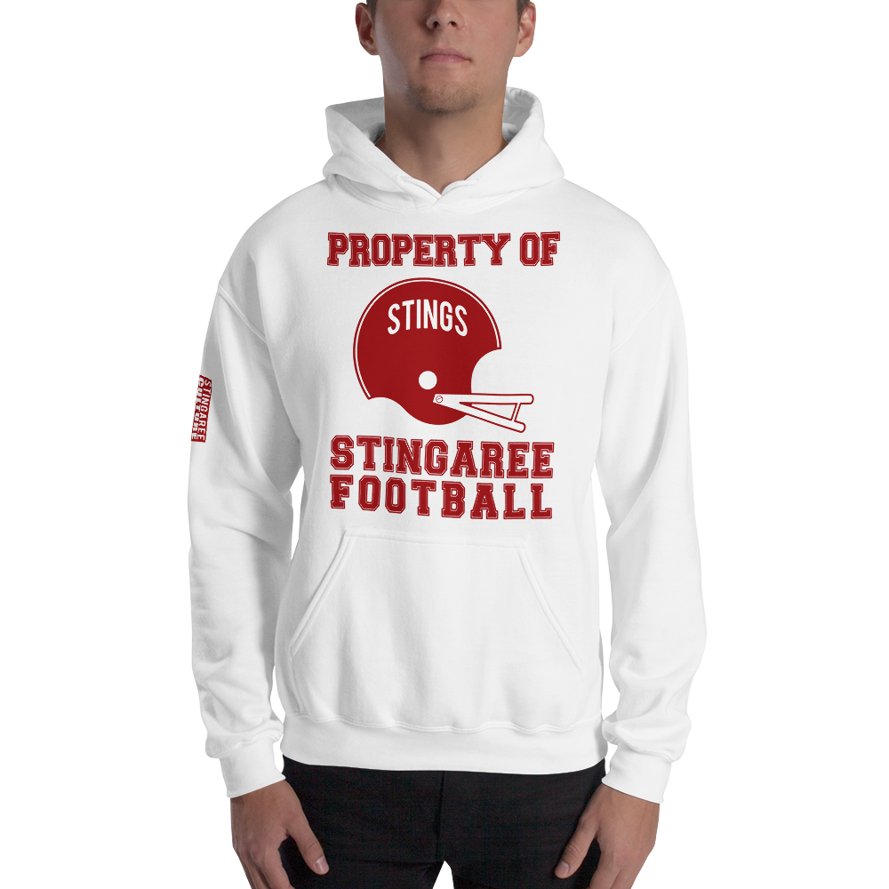 PROPERTY OF STINGAREE FOOTBALL Unisex Hoodie