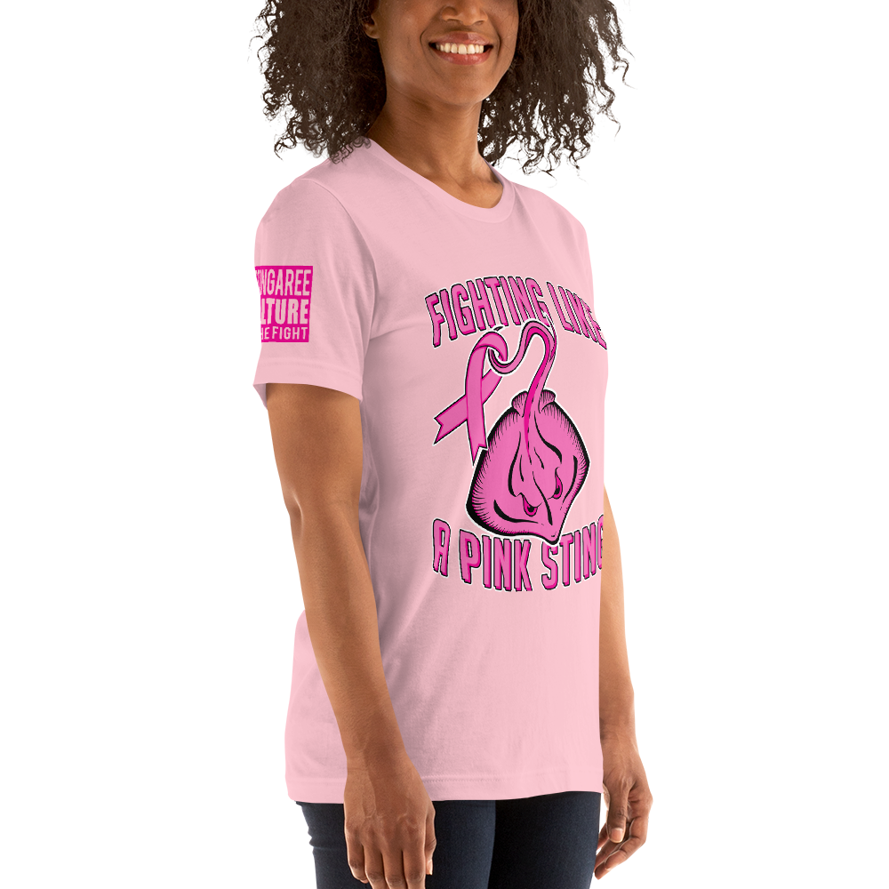 FIGHT LIKE A PINK STING! BC Awareness Tee