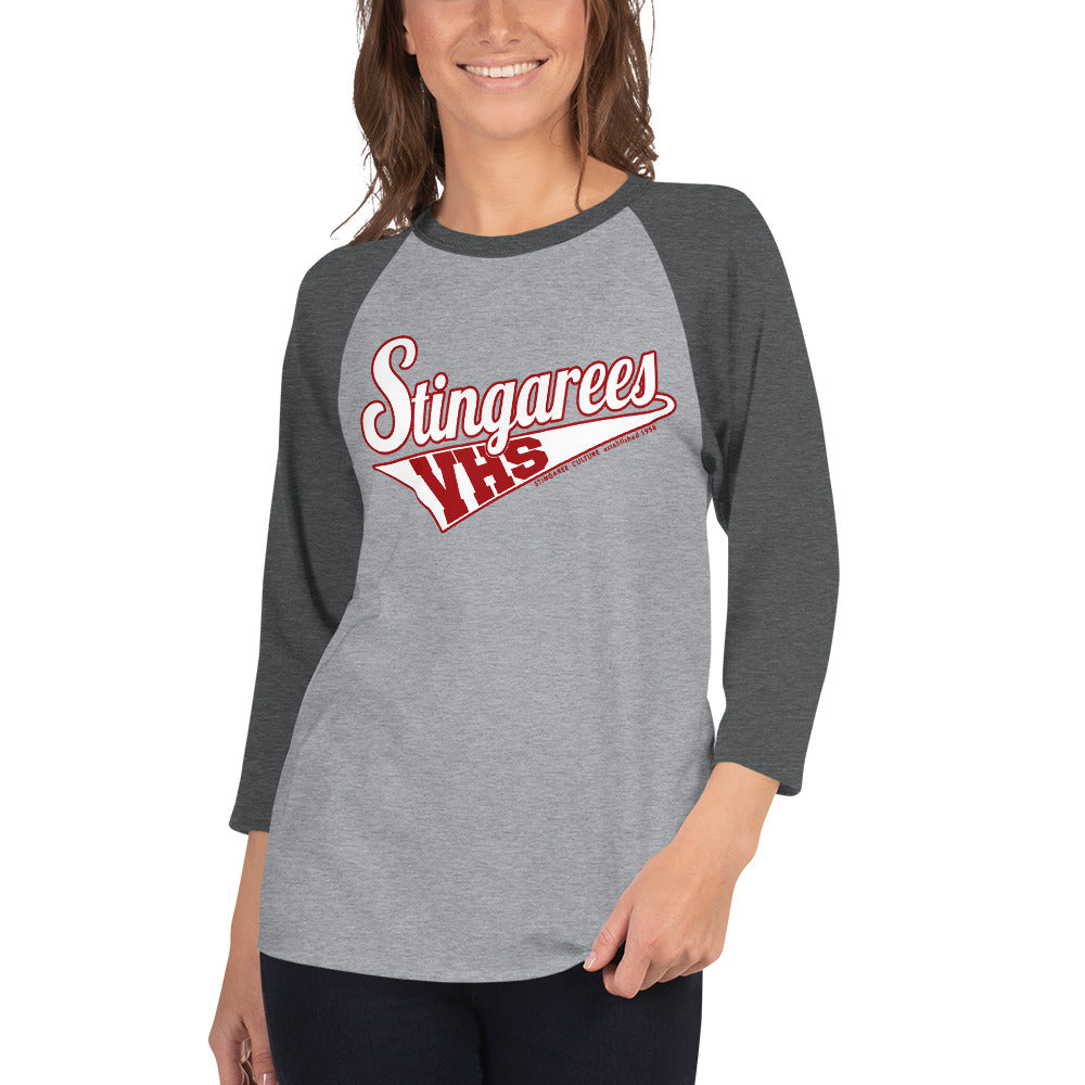 VHS STINGAREE Baseball Banner Unisex Tee