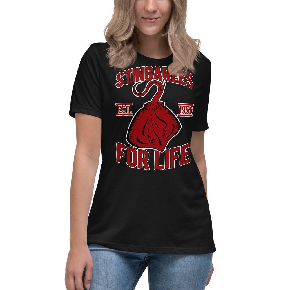 STINGAREES FOR LIFE Women's Relaxed Tee