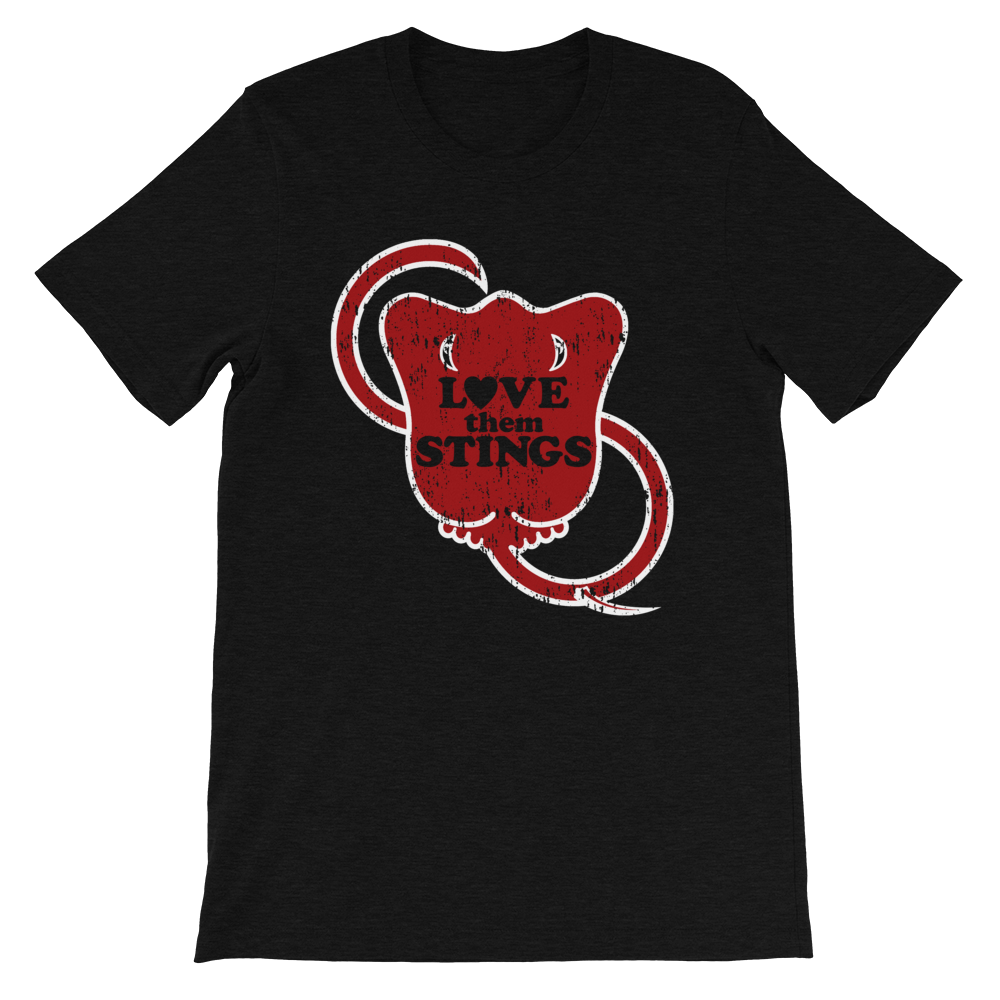 LOVE THEM STINGS (V2) Distressed Unisex Tee