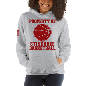 PROPERTY OF STINGAREE BASKETBALL Unisex Hoodie