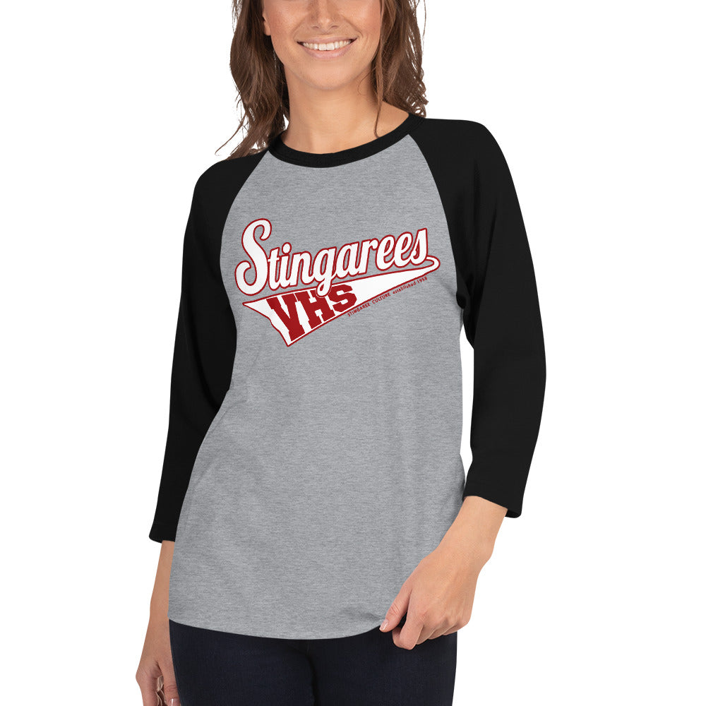 VHS STINGAREE Baseball Banner Unisex Tee